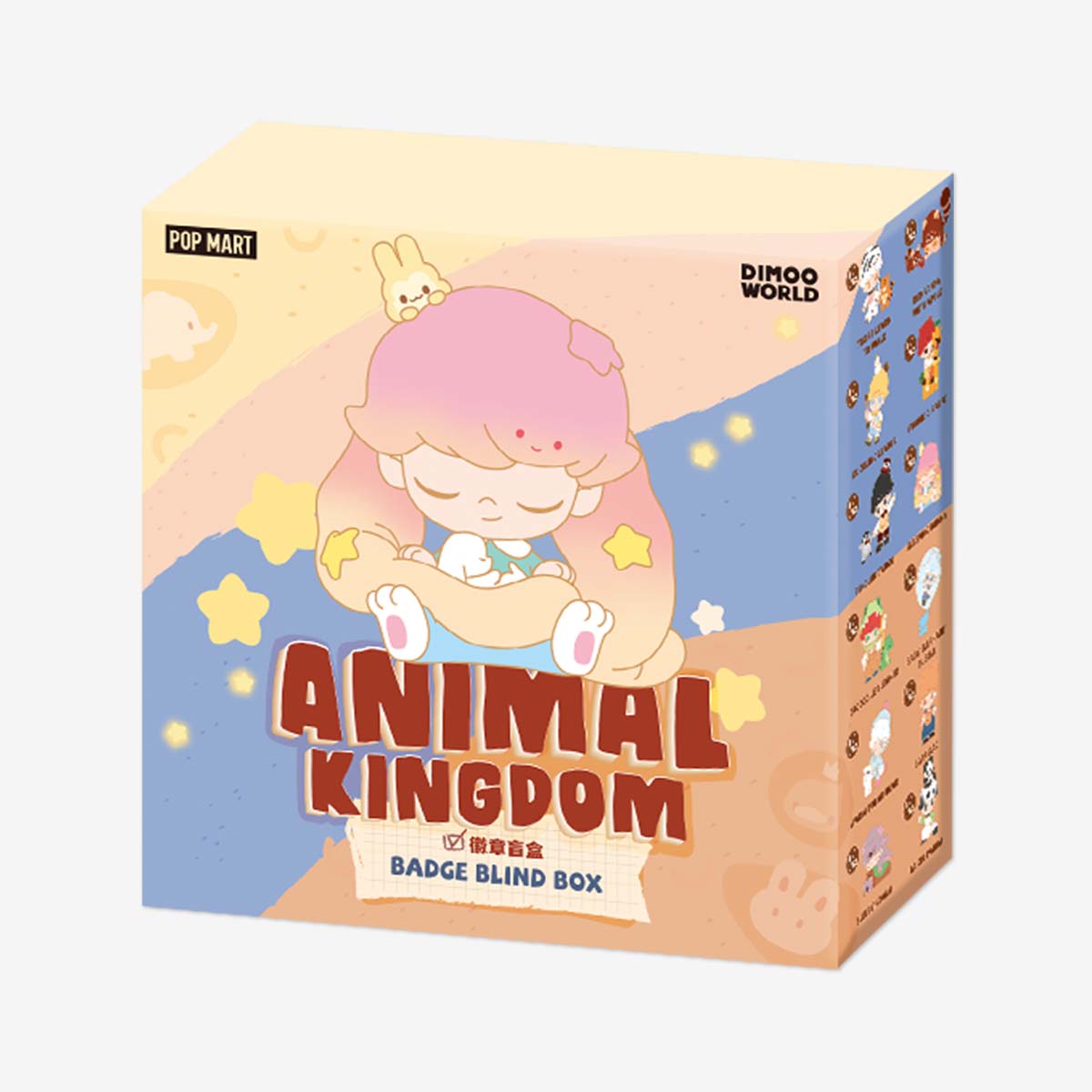 DIMOO Animal Kingdom Series-Badge Blind Box