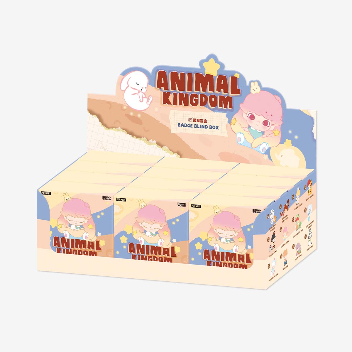 DIMOO Animal Kingdom Series-Badge Blind Box