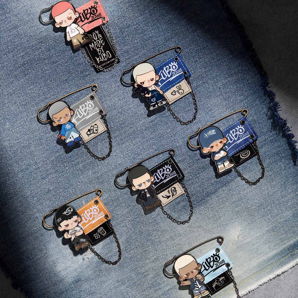 KUBO JEANS SERIES-Badge Blind Box