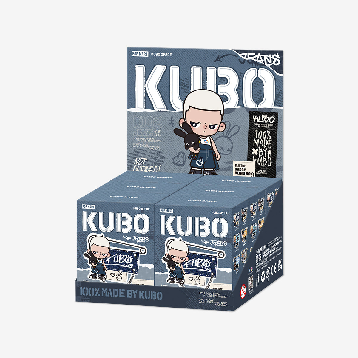 KUBO JEANS SERIES-Badge Blind Box