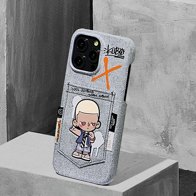 KUBO JEANS SERIES-Phone Case Coque pour iPhone 15 Pro Max