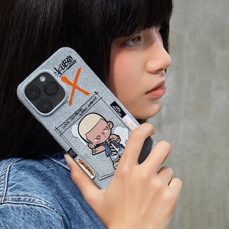 KUBO JEANS SERIES-Phone Case Coque pour iPhone 15 Pro Max