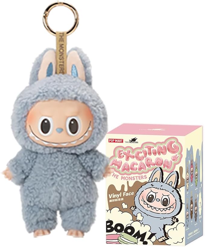 Labubu Boîte Mystère Visage Vinyle Macaron